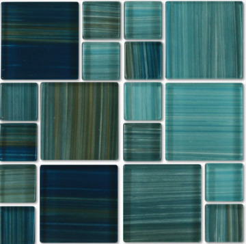 Aquabella Monet Venice Pattern Glass Tile